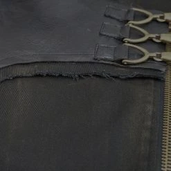 DEVIL FASHION Longue Veste à Capuche 'Creed' Noire -ALCHEMY GOTHIC shop longue veste a capuche creed noire 12