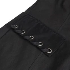 DEVIL FASHION Longue Veste 'Cryock' Noire -ALCHEMY GOTHIC shop longue veste cryock noire 15