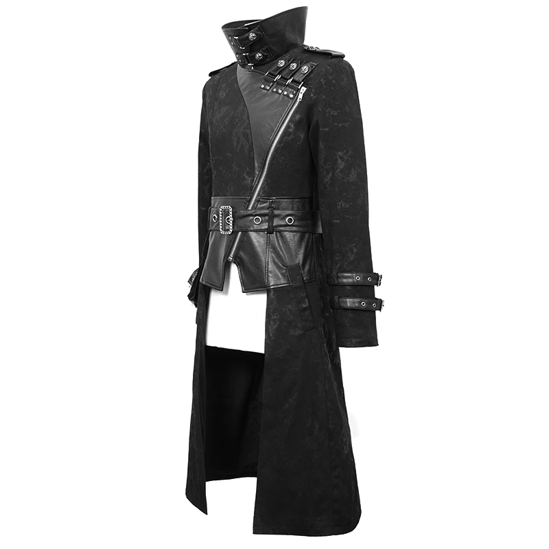 DEVIL FASHION Longue Veste 'Haboolm' Noire 15 DEVIL FASHION Longue Veste 'Haboolm' Noire – Image 13