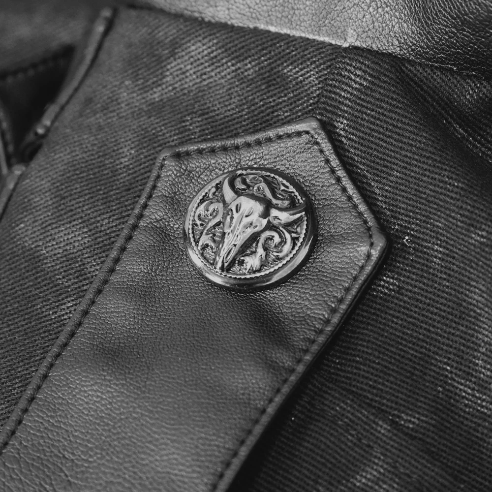 DEVIL FASHION Longue Veste 'Haboolm' Noire 19 DEVIL FASHION Longue Veste 'Haboolm' Noire – Image 17