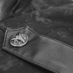 DEVIL FASHION Longue Veste 'Haboolm' Noire 39 DEVIL FASHION Longue Veste 'Haboolm' Noire -ALCHEMY GOTHIC shop longue veste haboolm noire 17