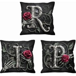 Spiral Direct Lot De 3 Coussins 'R.I.P.' Carrés