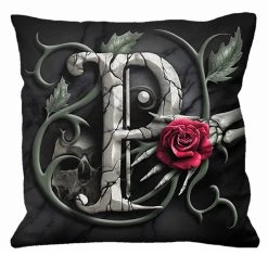 Spiral Direct Lot De 3 Coussins 'R.I.P.' Carrés -ALCHEMY GOTHIC shop lot de 3 coussins rip carres 3