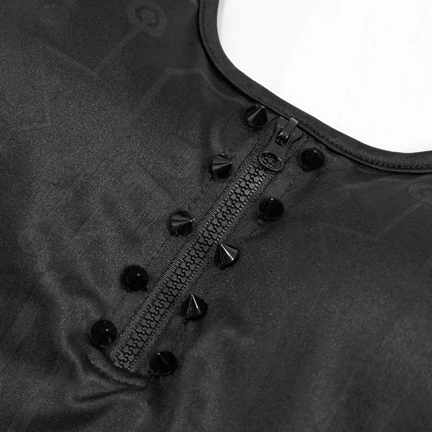 DEVIL FASHION Maillot De Bain 'Cyber Game' Avec Spikes Noir 17 DEVIL FASHION Maillot De Bain 'Cyber Game' Avec Spikes Noir – Image 15