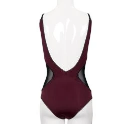 DEVIL FASHION Maillot De Bain 'Hand-Cranked' Bordeaux Et Noir -ALCHEMY GOTHIC shop maillot de bain hand cranked bordeaux et noir 12