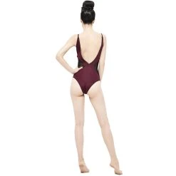 DEVIL FASHION Maillot De Bain 'Hand-Cranked' Bordeaux Et Noir -ALCHEMY GOTHIC shop maillot de bain hand cranked bordeaux et noir 6