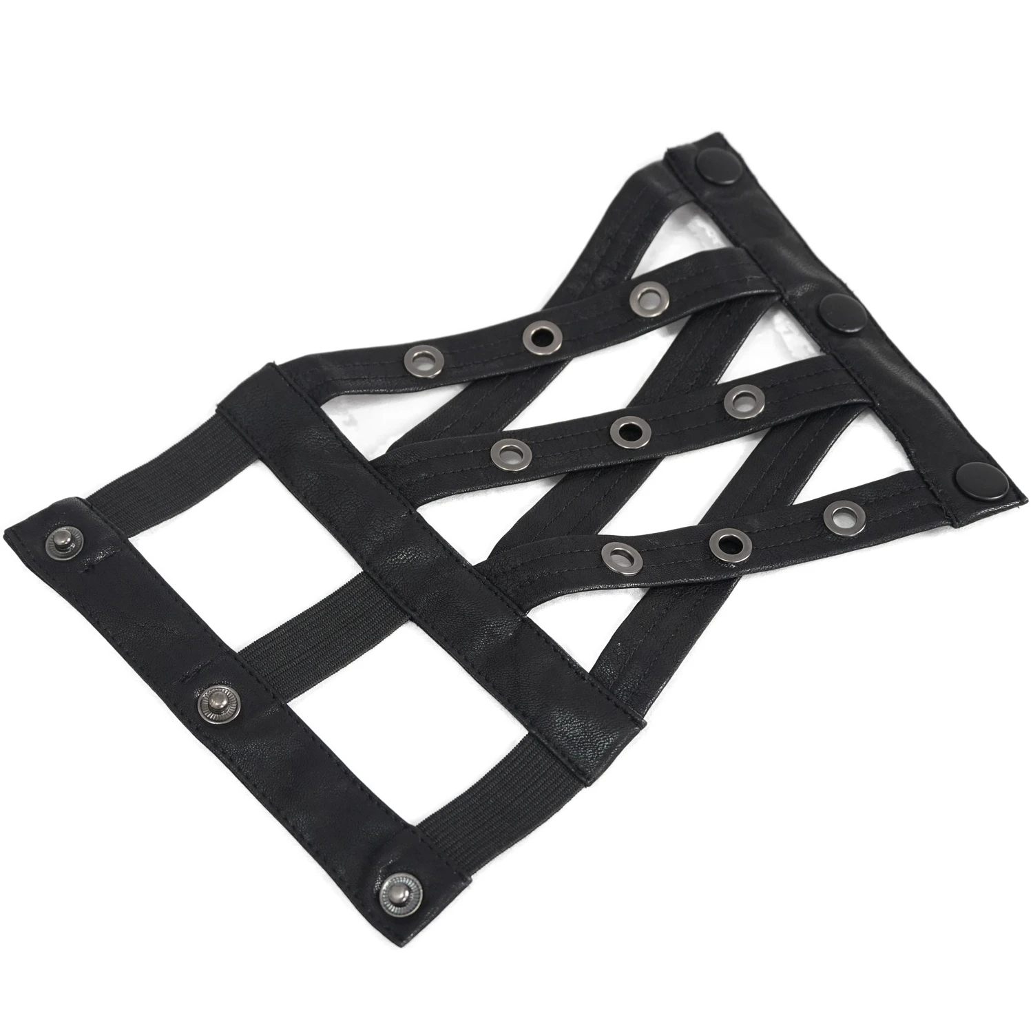 DEVIL FASHION Manchettes 'Cryock' Noires 13 DEVIL FASHION Manchettes 'Cryock' Noires – Image 11