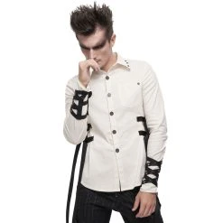 DEVIL FASHION Manchettes 'Cryock' Noires 16 DEVIL FASHION Manchettes 'Cryock' Noires -ALCHEMY GOTHIC shop manchettes cryock noires 3