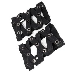 DEVIL FASHION Manchettes 'Cryock' Noires 19 DEVIL FASHION Manchettes 'Cryock' Noires -ALCHEMY GOTHIC shop manchettes cryock noires 6