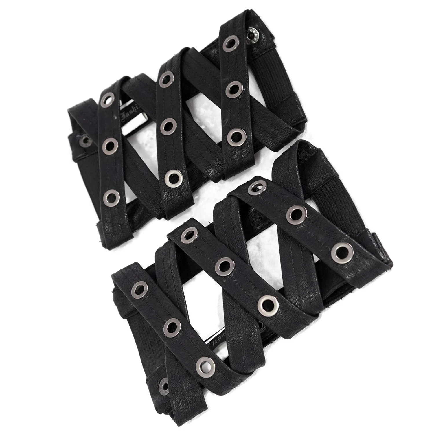 DEVIL FASHION Manchettes 'Cryock' Noires 9 DEVIL FASHION Manchettes 'Cryock' Noires – Image 7