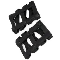 DEVIL FASHION Manchettes 'Cryock' Noires 20 DEVIL FASHION Manchettes 'Cryock' Noires -ALCHEMY GOTHIC shop manchettes cryock noires 7