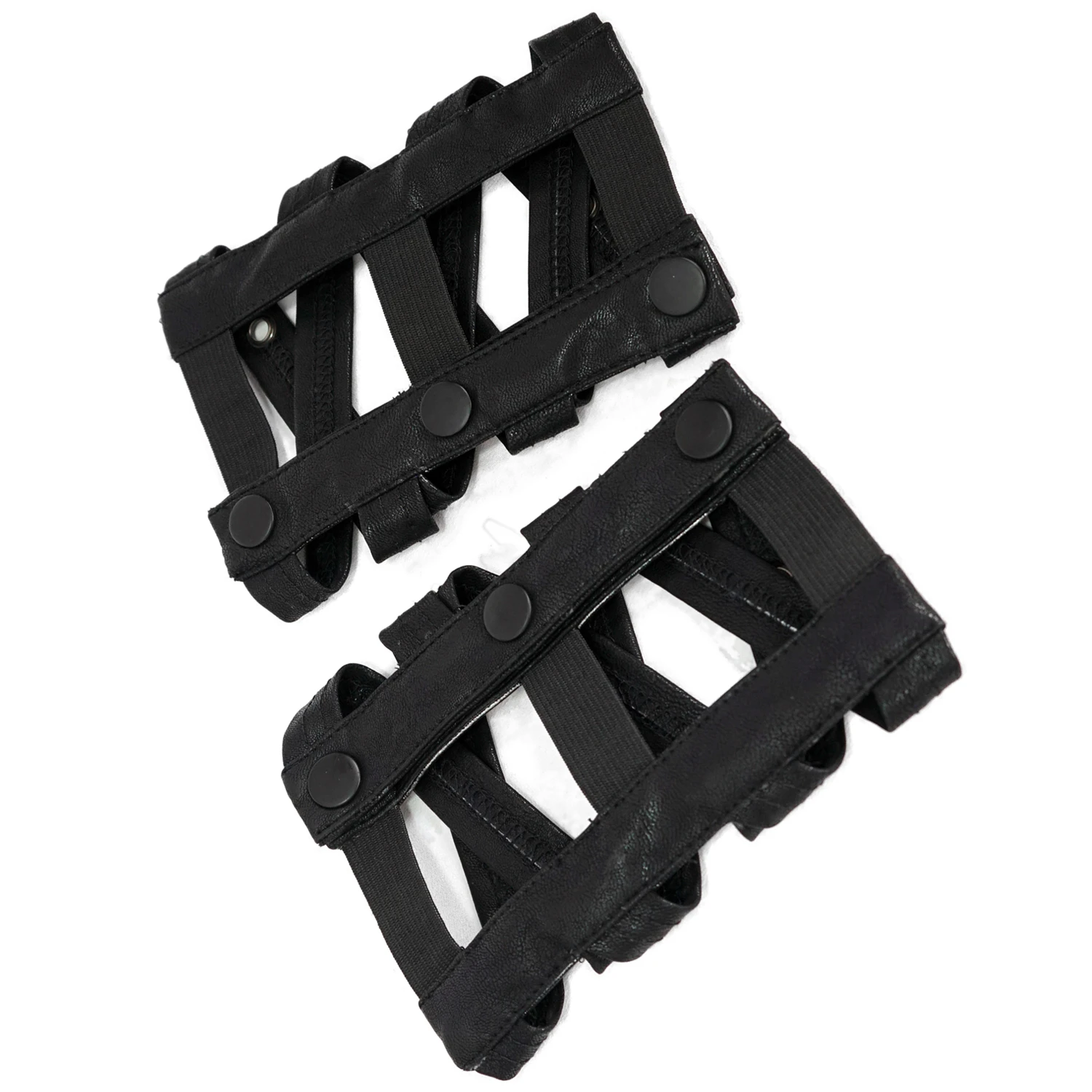 DEVIL FASHION Manchettes 'Cryock' Noires 10 DEVIL FASHION Manchettes 'Cryock' Noires – Image 8