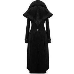 DEVIL FASHION Manteau 'Azalaïs' Noir -ALCHEMY GOTHIC shop manteau azalais noir 9