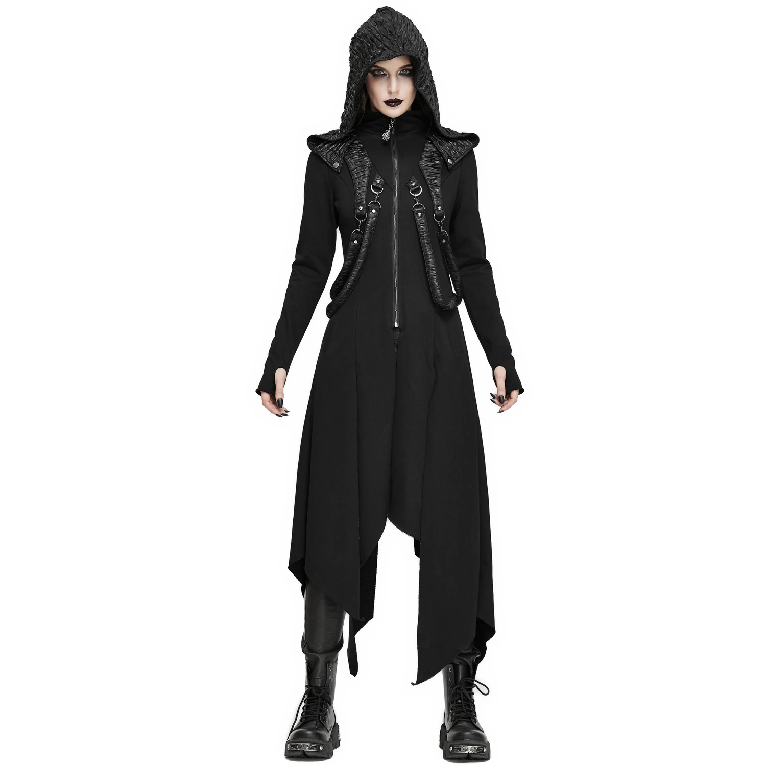 DEVIL FASHION Manteau 'Badriyah' Noir 4 DEVIL FASHION Manteau 'Badriyah' Noir – Image 2