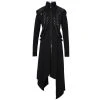 DEVIL FASHION Manteau 'Badriyah' Noir -ALCHEMY GOTHIC shop manteau badriyah noir