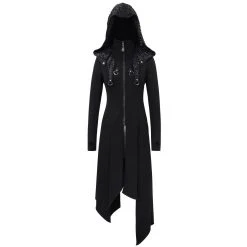DEVIL FASHION Manteau 'Badriyah' Noir 39 DEVIL FASHION Manteau 'Badriyah' Noir -ALCHEMY GOTHIC shop manteau badriyah noir 17
