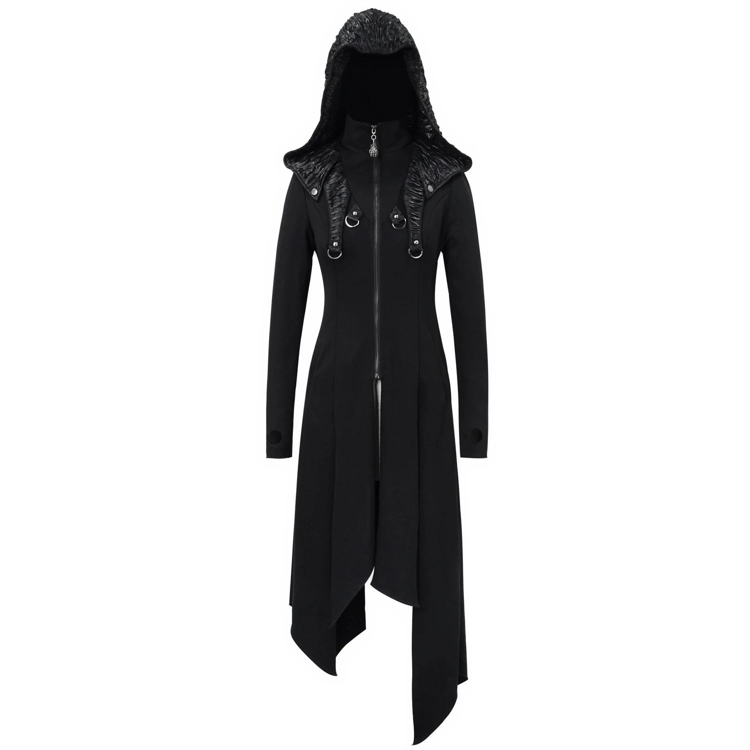 DEVIL FASHION Manteau 'Badriyah' Noir 20 DEVIL FASHION Manteau 'Badriyah' Noir – Image 18