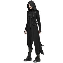 DEVIL FASHION Manteau 'Badriyah' Noir 25 DEVIL FASHION Manteau 'Badriyah' Noir -ALCHEMY GOTHIC shop manteau badriyah noir 3