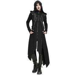 DEVIL FASHION Manteau 'Badriyah' Noir 27 DEVIL FASHION Manteau 'Badriyah' Noir -ALCHEMY GOTHIC shop manteau badriyah noir 5