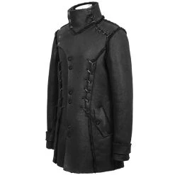 DEVIL FASHION Manteau 'Dark Waste' Noir -ALCHEMY GOTHIC shop manteau dark waste noir 10