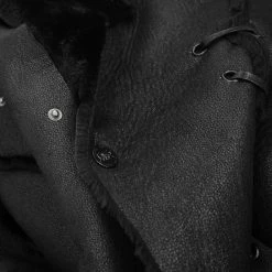 DEVIL FASHION Manteau 'Dark Waste' Noir -ALCHEMY GOTHIC shop manteau dark waste noir 11