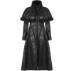 PUNK RAVE Manteau 'Doriana' Noir