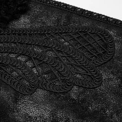 PUNK RAVE Manteau 'Doriana' Noir -ALCHEMY GOTHIC shop manteau doriana noir 15