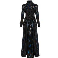 PUNK RAVE Manteau Long 'Cyber Laser' Noir -ALCHEMY GOTHIC shop manteau long cyber laser noir 12