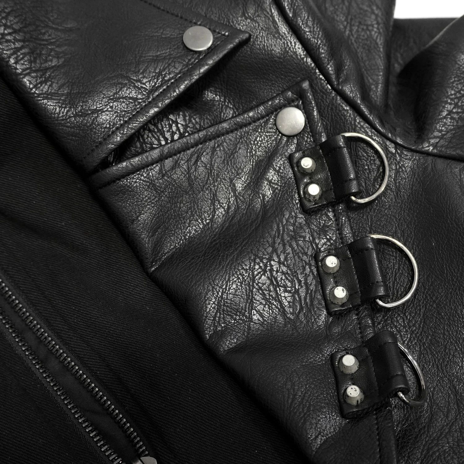 DEVIL FASHION Manteau 'Melmoth' Noir 16 DEVIL FASHION Manteau 'Melmoth' Noir – Image 14