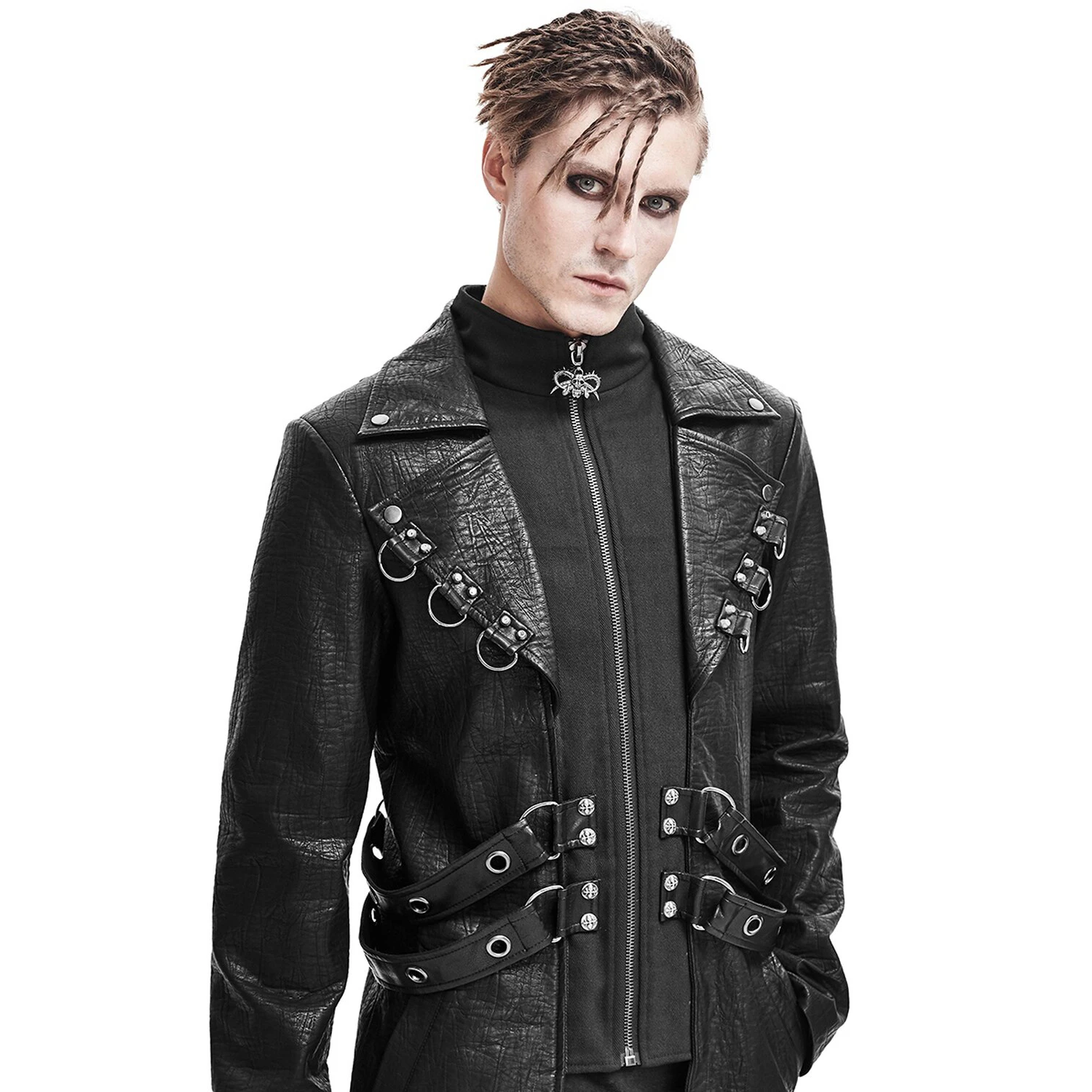 DEVIL FASHION Manteau 'Melmoth' Noir 8 DEVIL FASHION Manteau 'Melmoth' Noir – Image 6