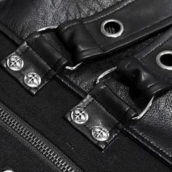 DEVIL FASHION Manteau 'Melmoth' Noir 24 DEVIL FASHION Manteau 'Melmoth' Noir -ALCHEMY GOTHIC shop manteau melmoth noir 8