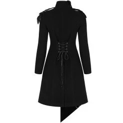 PUNK RAVE Manteau 'Murderdoll' Noir -ALCHEMY GOTHIC shop manteau murderdoll noir 8