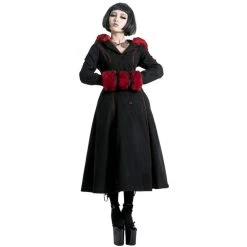 Pyon Pyon Manteau Réversible à Capuche 'Frozen Strawberry'... 15 Pyon Pyon Manteau Réversible à Capuche 'Frozen Strawberry'... -ALCHEMY GOTHIC shop manteau reversible a capuche frozen strawberry noir et rouge 1