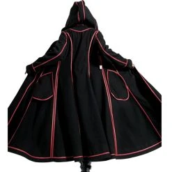 Pyon Pyon Manteau Réversible à Capuche 'Frozen Strawberry'... 18 Pyon Pyon Manteau Réversible à Capuche 'Frozen Strawberry'... -ALCHEMY GOTHIC shop manteau reversible a capuche frozen strawberry noir et rouge 4