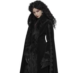 PUNK RAVE Manteau 'Royal Darkness' Noir 22 PUNK RAVE Manteau 'Royal Darkness' Noir -ALCHEMY GOTHIC shop manteau royal darkness noir 6