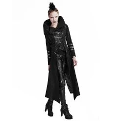 PUNK RAVE Manteau-Veste à Capuche 'Scorpio' Pour Femmes Noir -ALCHEMY GOTHIC shop manteau veste a capuche scorpio pour femmes noir 4