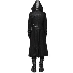 PUNK RAVE Manteau-Veste Pour Hommes à Capuche 'Scorpio' Noir -ALCHEMY GOTHIC shop manteau veste pour hommes a capuche scorpio noir 3