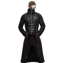 DEVIL FASHION Manteau 'Viserion' Noir 25 DEVIL FASHION Manteau 'Viserion' Noir -ALCHEMY GOTHIC shop manteau viserion noir 5