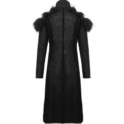 DEVIL FASHION Manteau 'Viserion' Noir 29 DEVIL FASHION Manteau 'Viserion' Noir -ALCHEMY GOTHIC shop manteau viserion noir 9