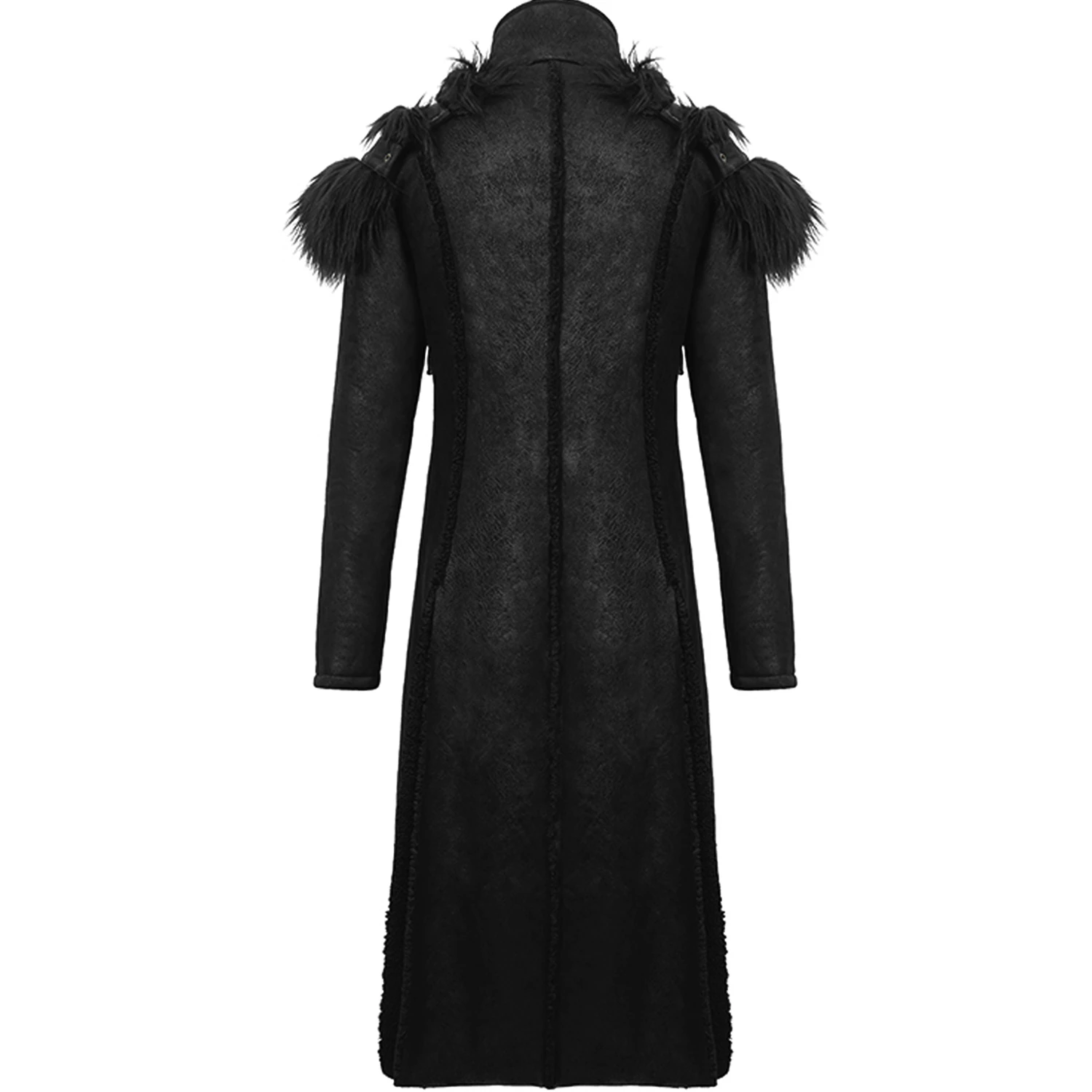 DEVIL FASHION Manteau 'Viserion' Noir 12 DEVIL FASHION Manteau 'Viserion' Noir – Image 10