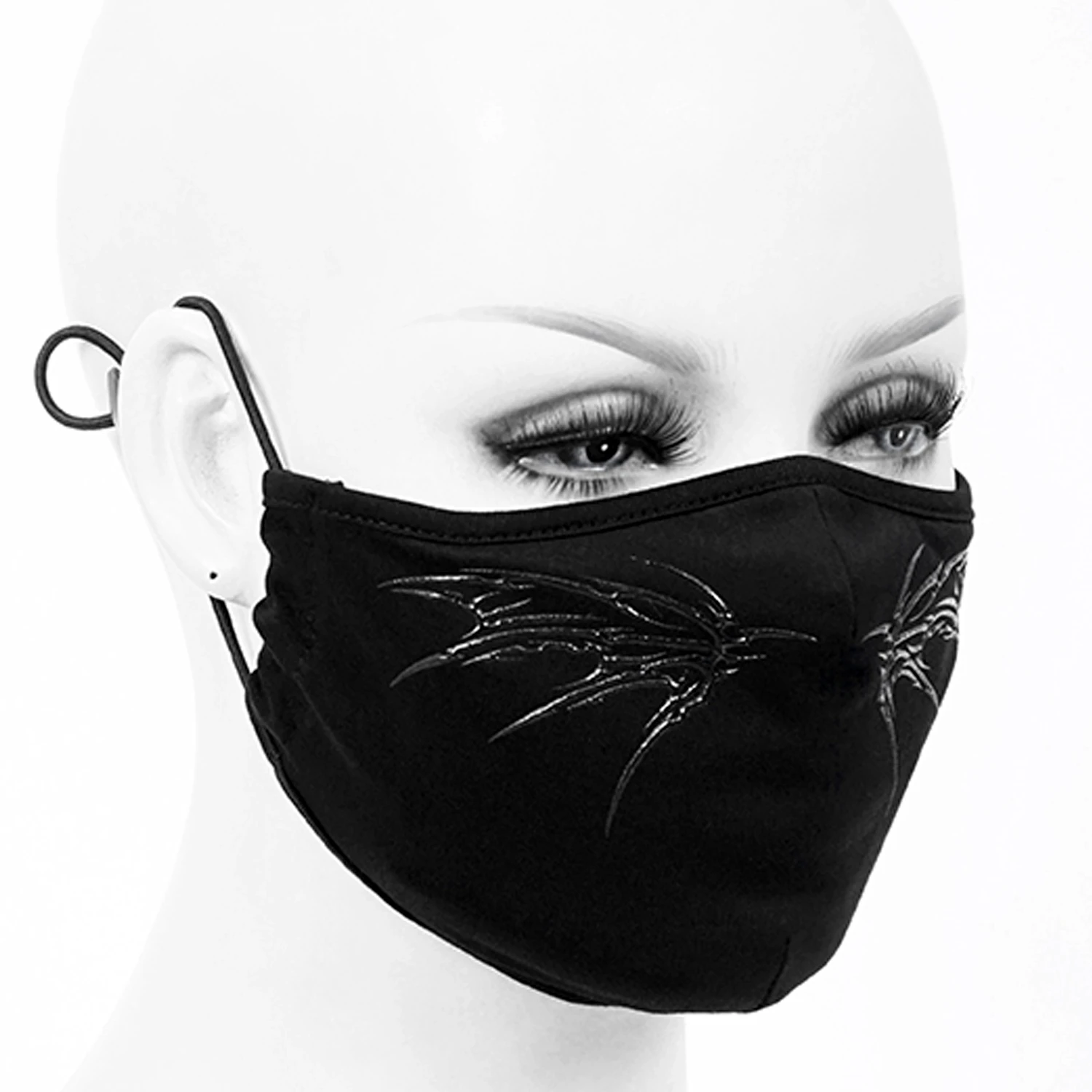 DEVIL FASHION Masque 'Black Butterfly' Noir 4 DEVIL FASHION Masque 'Black Butterfly' Noir – Image 2