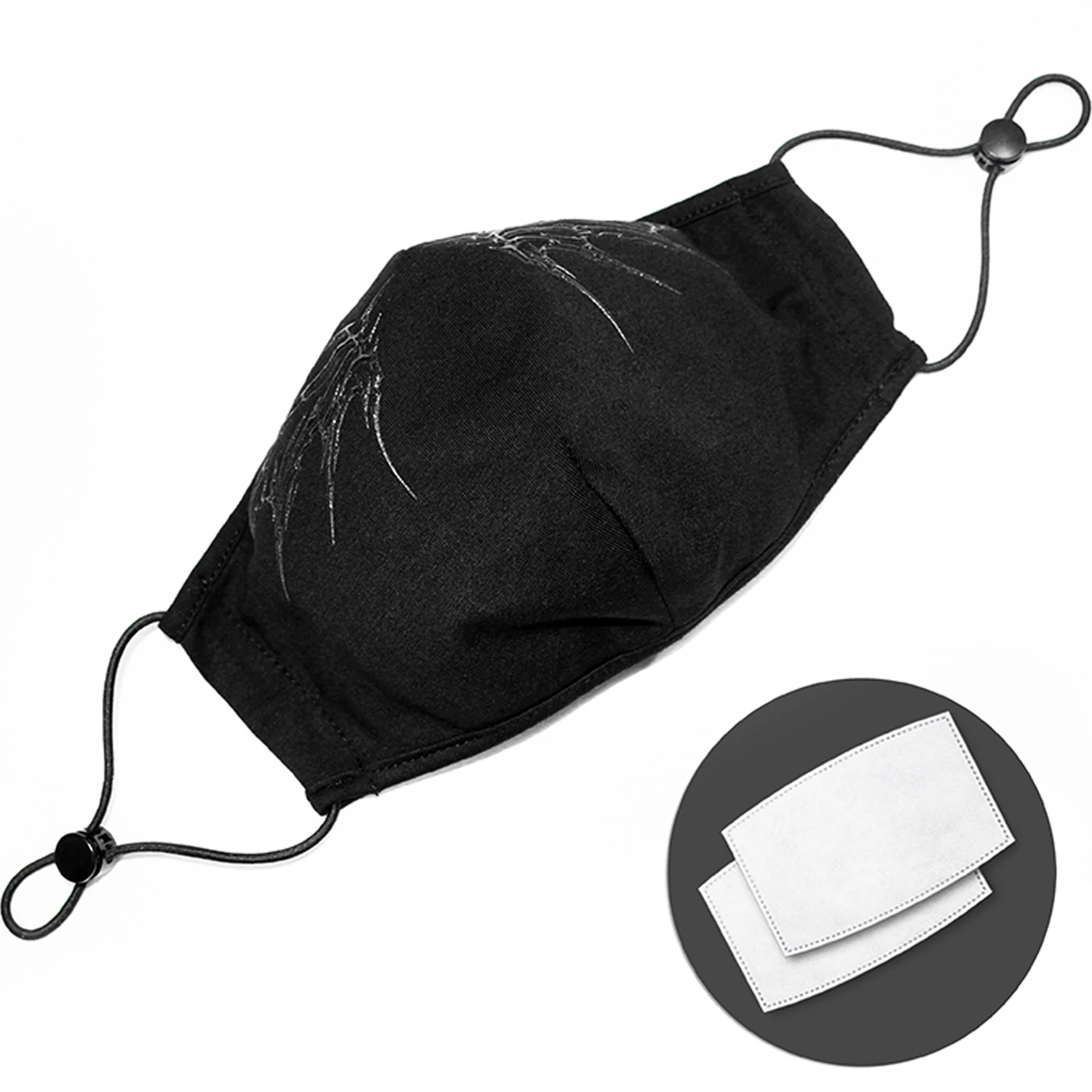 DEVIL FASHION Masque 'Black Butterfly' Noir 7 DEVIL FASHION Masque 'Black Butterfly' Noir – Image 5