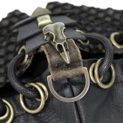 DEVIL FASHION Masque 'Copper Crow' Noir Et Marron 15 DEVIL FASHION Masque 'Copper Crow' Noir Et Marron -ALCHEMY GOTHIC shop masque copper crow noir et marron 4