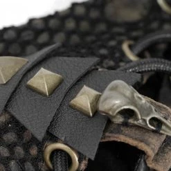 DEVIL FASHION Masque 'Copper Crow' Noir Et Marron 18 DEVIL FASHION Masque 'Copper Crow' Noir Et Marron -ALCHEMY GOTHIC shop masque copper crow noir et marron 7