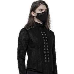 PUNK RAVE Masque 'Daily Punk' Noir -ALCHEMY GOTHIC shop masque daily punk noir 5
