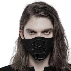 PUNK RAVE Masque 'Daily Punk Strapping' Noir
