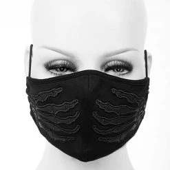 DEVIL FASHION Masque 'Dead Hands' Noir