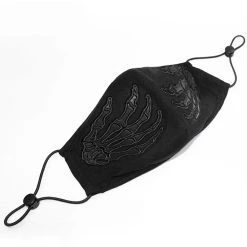 DEVIL FASHION Masque 'Dead Hands' Noir -ALCHEMY GOTHIC shop masque dead hands noir 3