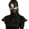 PUNK RAVE Masque 'Goth Stylish' Noir -ALCHEMY GOTHIC shop masque goth stylish noir