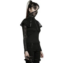 PUNK RAVE Masque 'Goth Stylish' Noir 16 PUNK RAVE Masque 'Goth Stylish' Noir -ALCHEMY GOTHIC shop masque goth stylish noir 3